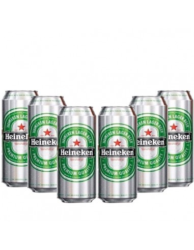 Heineken Lata 473cc x6