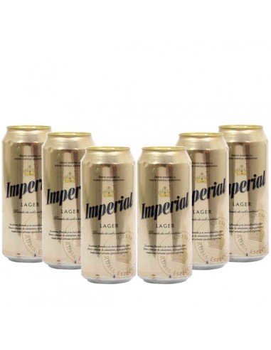 Imperial Lager Lata 473cc x6