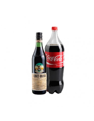 Fernet Branca 750cc. + 1 Coca Cola...
